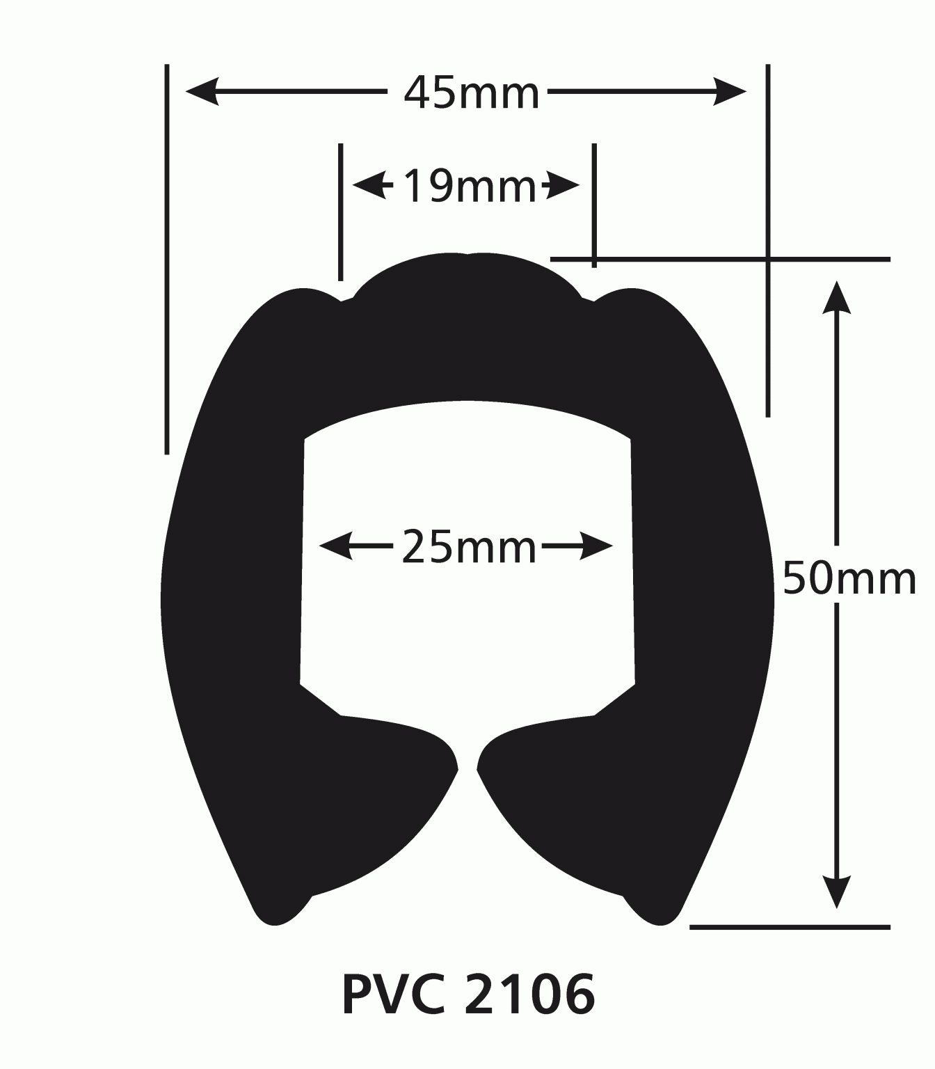 Pvc 2106 U Fender Wilks Marine Fendering 0000